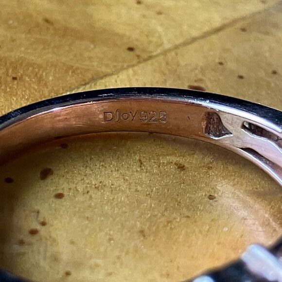 Anthill Garnet Sterling Silver Rose Gold Vermeil Ring - Picture 5 of 8